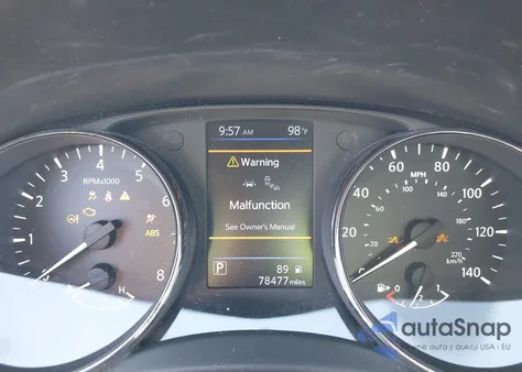 2019 Nissan Rogue Sl из США, поврежденный, VIN 5N1AT2MTXKC804590